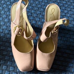 Sam Edelman Pink Slingback Heels